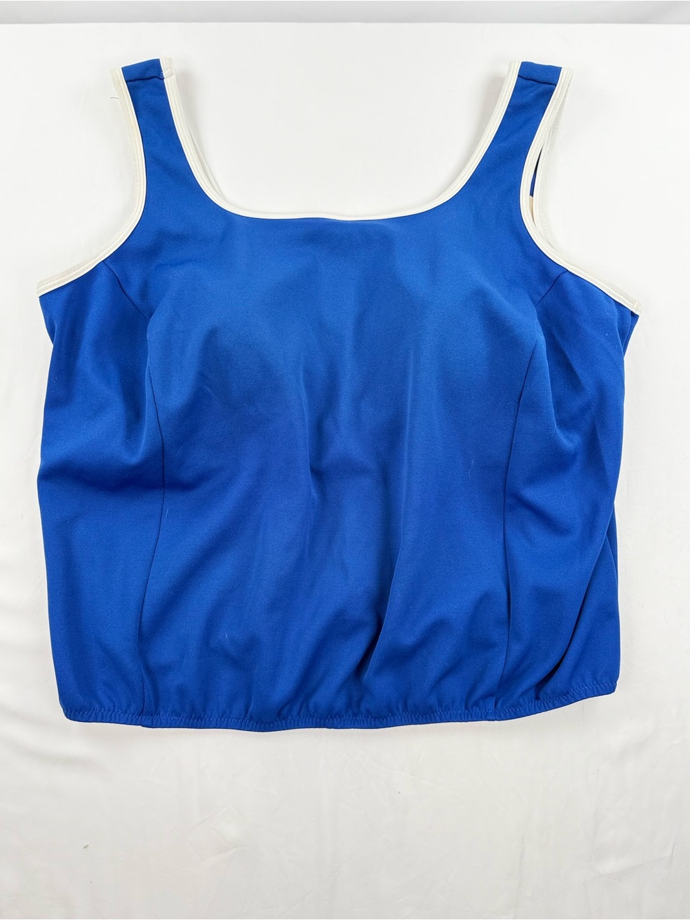 T.H.E. Swimwear Women’s Blue Tank Bikini Top